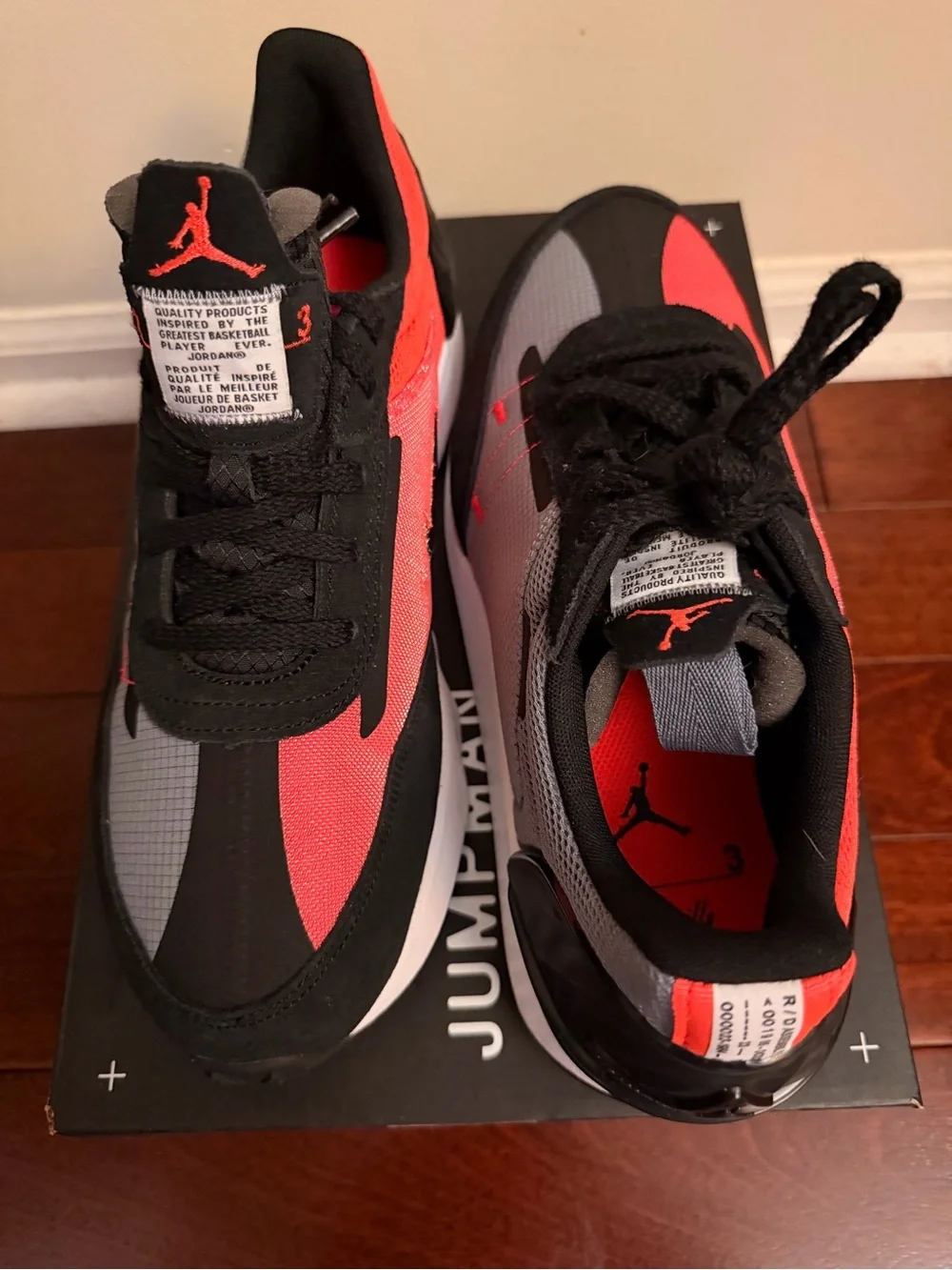 Jordan Granville Pro Cool Grey/Infrared 23 Men’s 9.5 NEW w/ Box